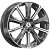 Диски K&K KP013 7x19 5*108 ET36 DIA65.1 Diamond gloss graphite Литой купить с бесплатной доставкой в пункты выдачи в Петербурге